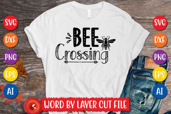 Bee Crossing Svg Design: Graphics & Freebies Review