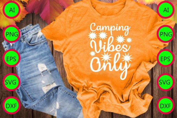 Camping Vibes Only: Free Graphics for Branding