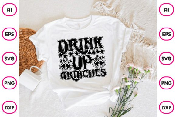 Drink Up Grinches: Graphics and Freebies Review