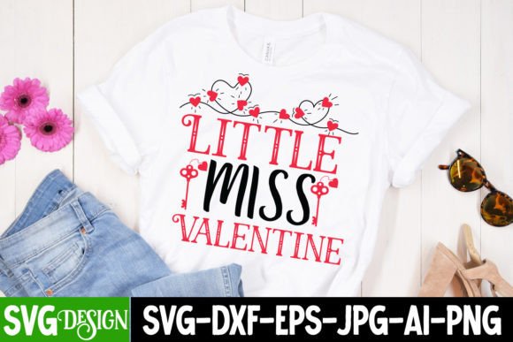 Little Miss Valentine SVG: Graphics & Freebies