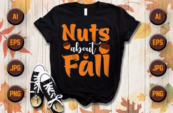 Nuts About Fall Thanksgiving Graphics Freebies